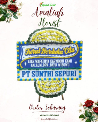 Papan Bunga Duka di Barumun Selatan