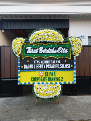 Papan Bunga Duka di Barumun Selatan