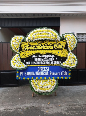 Papan Bunga Duka di Barumun Selatan