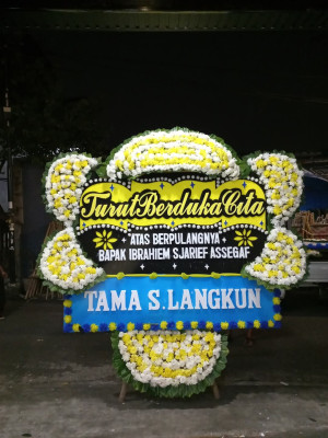 Papan Bunga Duka di Barumun Selatan