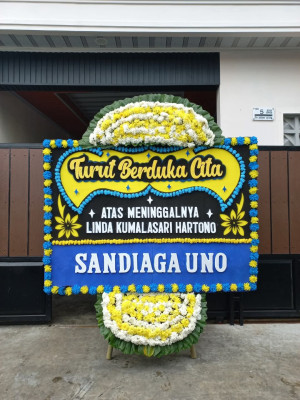 Papan Bunga Duka di Barumun Selatan